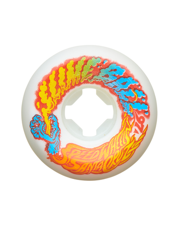 Santa Cruz Slime Balls Wheels Vomit Mini White 53mm 97a Ko