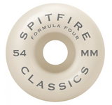Spitfire Wheels F4 Classic Silver 54mm 99a