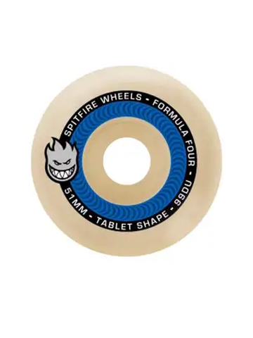 Spitfire Wheels Formula Four F4 Tablets Natural 99a