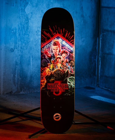 Madrid Stranger Things Deck Netflix Title Poster (Limited Edition)