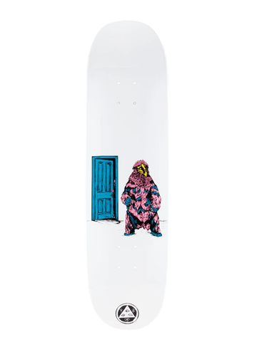 Welcome Go Darker on Moontrimmer 2.0 Deck - White Dip 8.5"