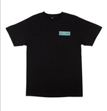 Welcome Skateboards Latin Tali 2 Tee T-shirt Black/Moon Fade