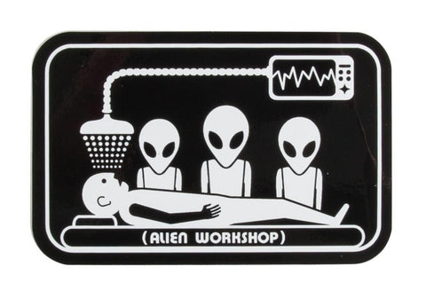 Alien Abduction Operation Sticker