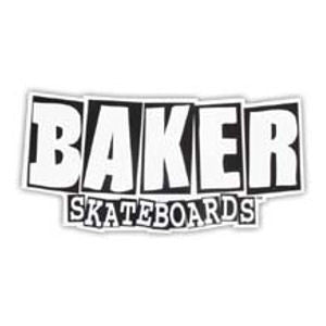 Baker Brand Logo Small Sticker