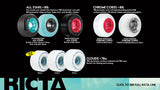 Ricta Clouds Wheels White 54mm 78a