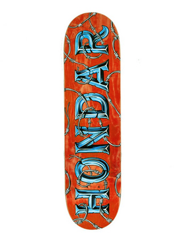 Hondar Danger Zone Deck 8" Orange