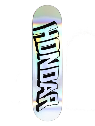 Hondar Flag Deck 8" Foil Silver