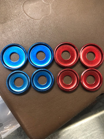 Thunder Colored Bushing Cup Washer