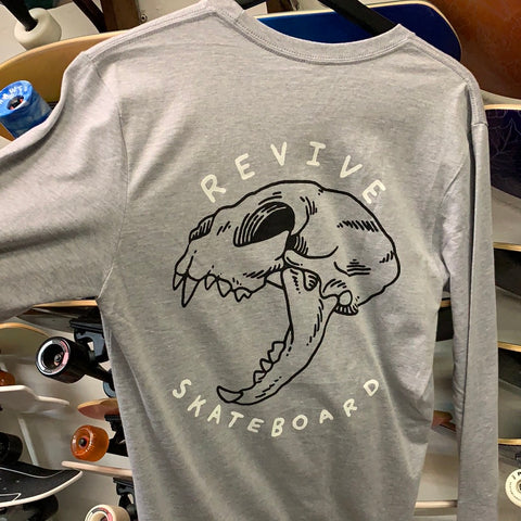 Revive Skateboards Skull Long sleeve Shirt