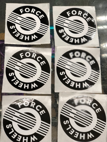 Force Wheels Sticker