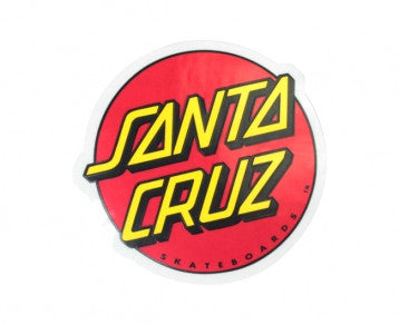 Santa Cruz Other Dot Sticker Red 6"