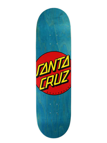 Santa Cruz Classic Dot Blue Deck 8.5"