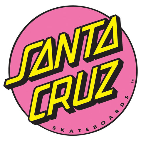 Santa Cruz Other Dot Sticker Pink 6"